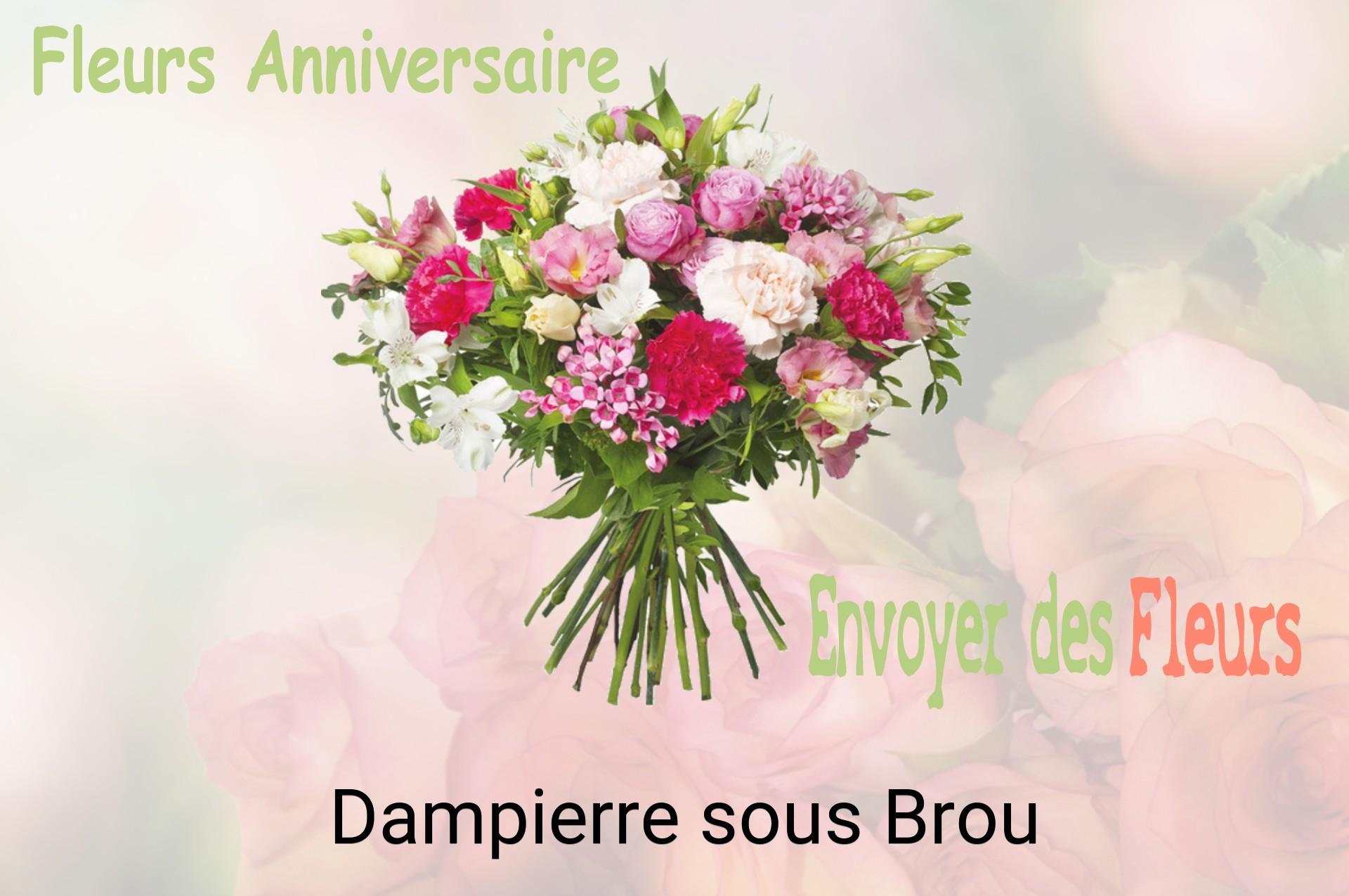 Bouquet de fleurs d’anniversaire livré à Dampierre-sous-Brou