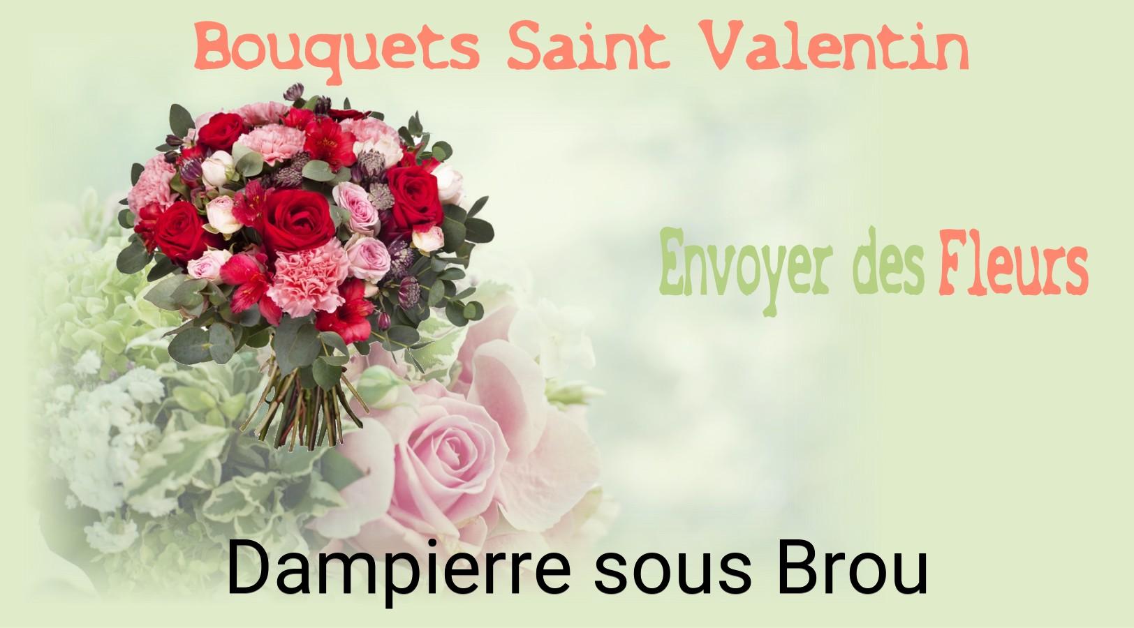 Roses de Saint-Valentin livrées à Dampierre-sous-Brou